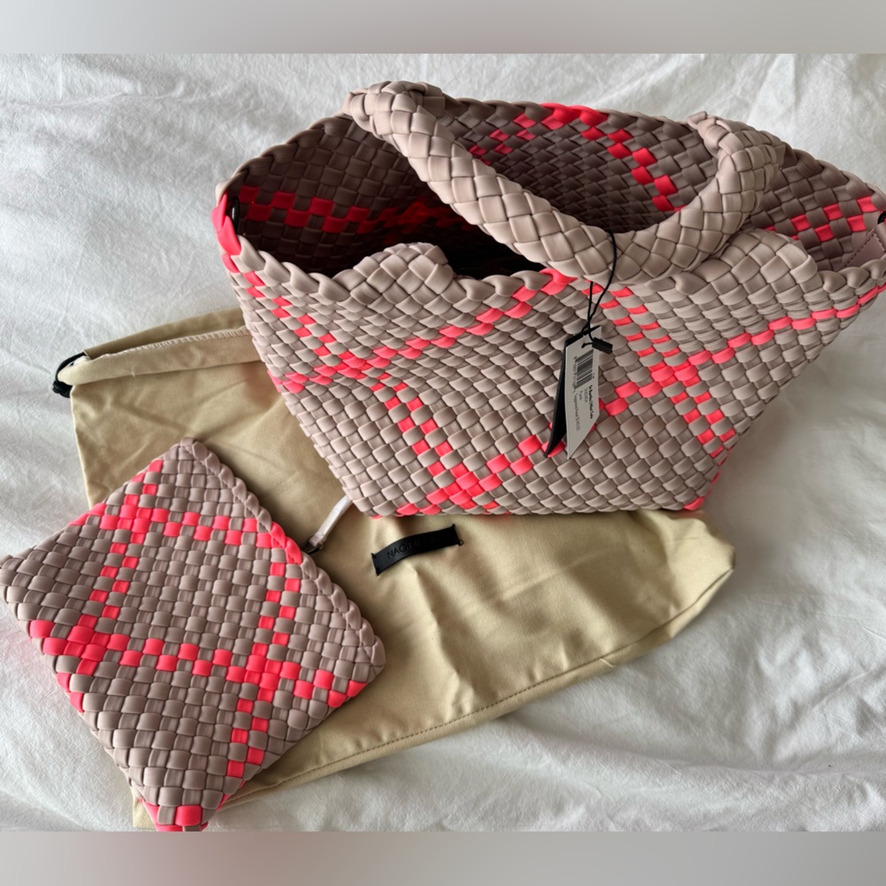 NEW Naghedi St Barth’s Mini Plaid in punch